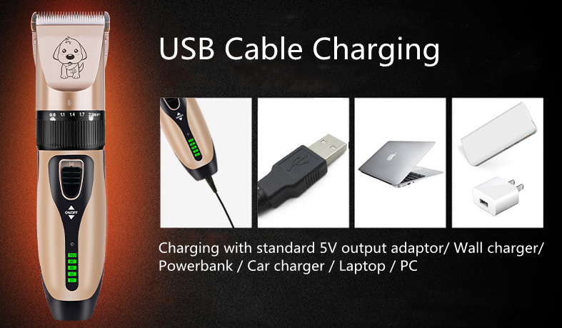 C28 USB bežična mašinica za šišanje kućnih ljubimaca